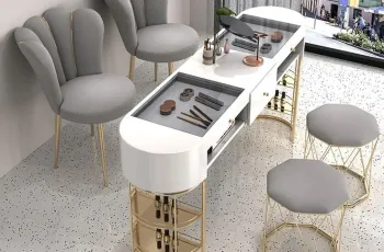 Bàn Nail Đặt Làm Theo Kích Thước – Vừa Vặn Không Gian | Nội Thất Ngọc Thịnh